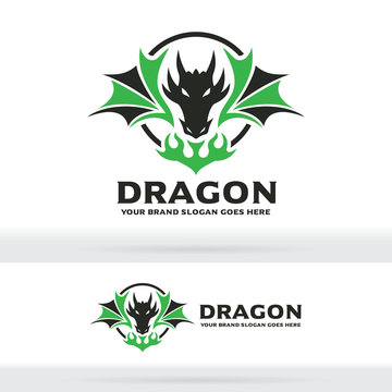 Dragon Logo, Dragon Sign, Dragon Identity