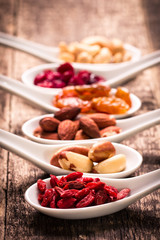 mix nuts seeds and dry fruits,healthy superfood,vegan food