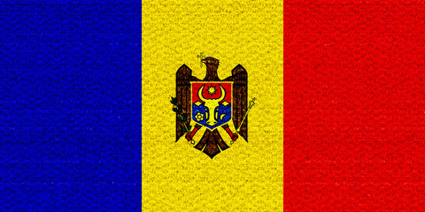 Fototapeta premium Moldova flag