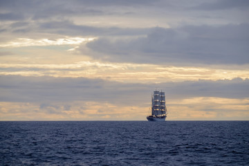 Norwegen, Nordsee, Tall Ship Race, Großsegler vor Kristiansand