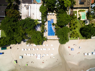 Top View of Beach in Brazil