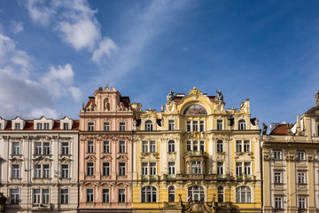 Fototapeta na wymiar Historische Gebäude in Prag