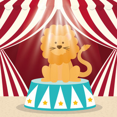 Circus icon design 