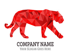 Obraz premium Tiger Logo