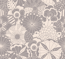 Floral seamless pattern.