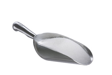 Sugar in a scoop