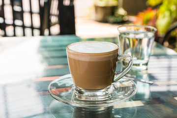 Hot coffee (mocha)
