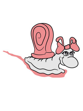 snail girl sexy hot horny woman female girl hot loop slime crawl disgusting pink