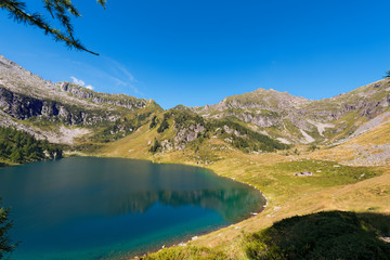 Lago di Campo - Adamello Trento Italy / Lago di Campo (Campo lake) 1944 m. Small beautiful alpine...
