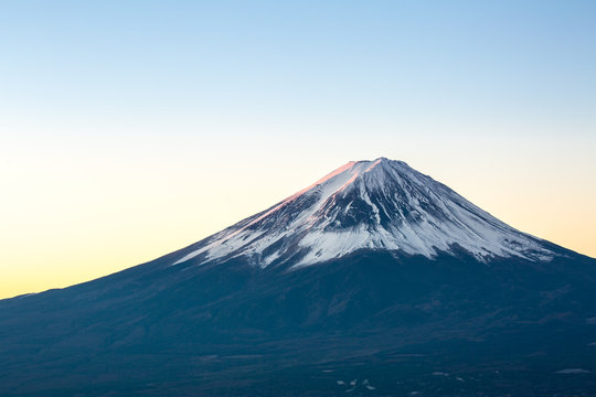 Fototapeta Mountain Fuji sunrise Japan