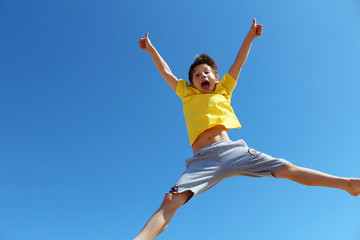 boy jump © Natallia Vintsik