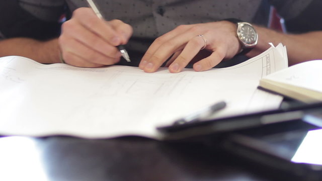 signs documents and sketches