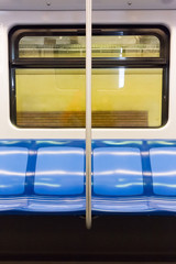 subway train seats