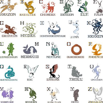 Greek Mythical Creatures List
