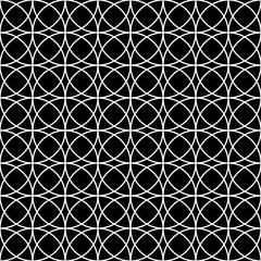 Vector modern seamless geometry pattern, black and white abstract geometric background, pillow print, monochrome retro texture, hipster fashion design