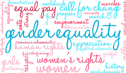 Gender Equality Word Cloud