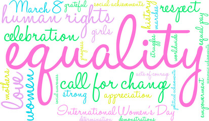 Equality Word Cloud