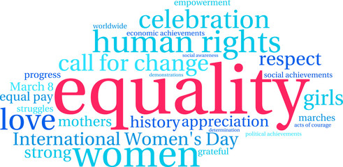 Equality Word Cloud