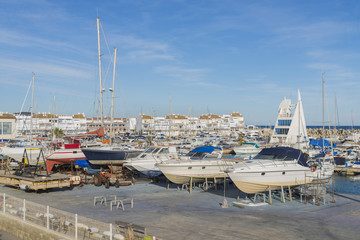 Fototapeta premium Puerto de Alocebre (Castellon, España).