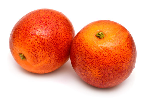 Two sicilian oranges