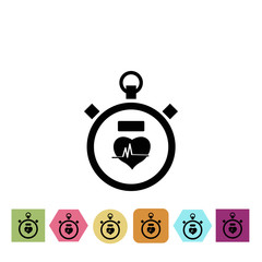Obraz premium Stopwatch icon