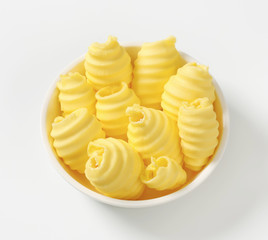Bowl of butter curls