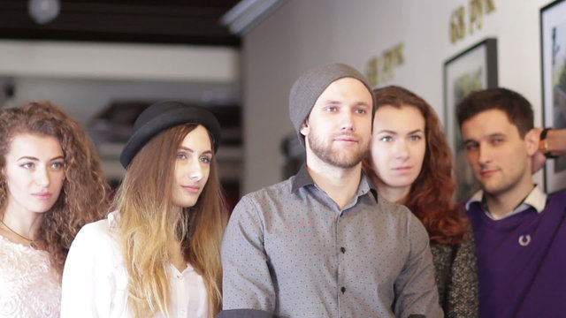 Team of young people 