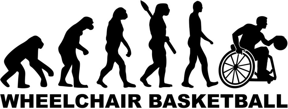 Evolution wheelchair basketball