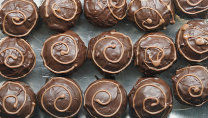 assortment of pralines