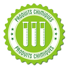 Logo produits chimiques.