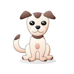 Cartoon dog character.