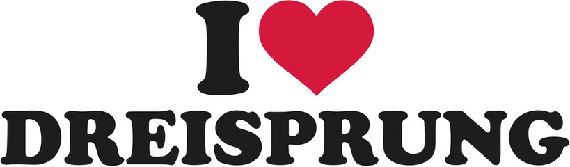 I love Triple jump german Dreisprung