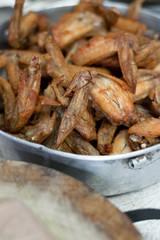 Fried chicken wings