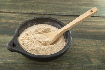 green plátano flour 