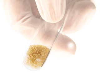 Crystals in Test Tube