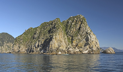 Fototapeta na wymiar Dramatic Cliffs on a Ocean Coast