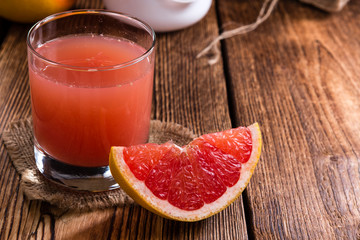 Freshly Squeezed Grapefruit Juice