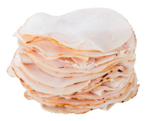 Portion of Chicken Breast Fillet isolated on white