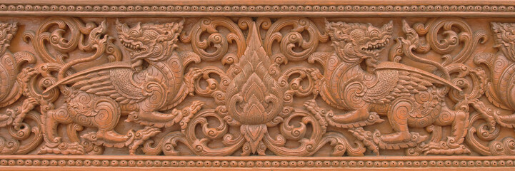 Wooden carved thai style