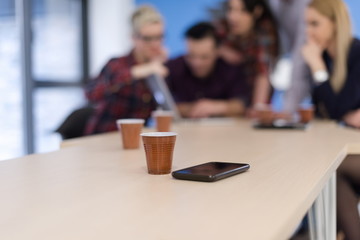 startup business team on meeting at modern office