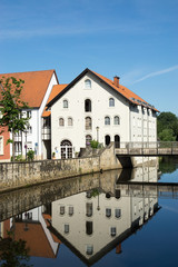 Historische Emsmühle in Warendorf, Nordrhein-Westfalen