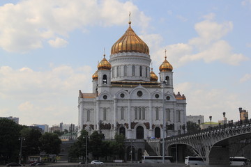 Fototapeta na wymiar Moscow, Kremlin, year 2015