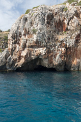 Zakynthos, Greece / The blue caves in Zakynthos greek islands are unique