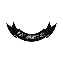 Mother Day ribbon icon