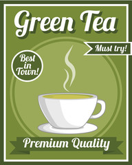 Green Tea Poster