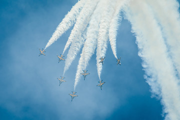T-50B Black Eagles fighter jets
