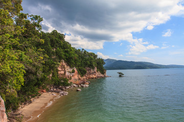 beautiful tropical sea in summer