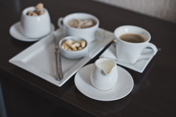 Oatmeal porridge with banana and crackers 5171.