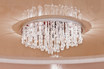 Beautiful chandelier with lots of crystal elements 5259.