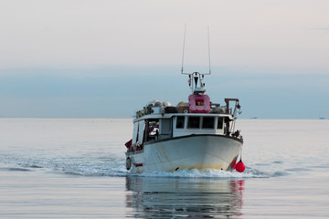 Rientro del peschereccio